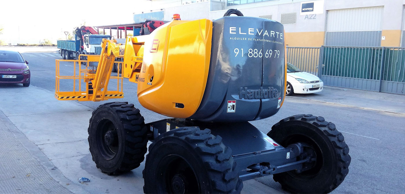 Plataformas elevadoras sector servicios
