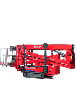 alquilarplataforma araña sobre orugas 1965