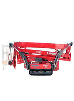 alquilar plataforma araña sobre orugas TSJ 23