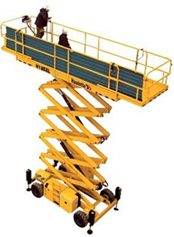 alquilar plataforma elevadora tijera diesel Compact H18SXL