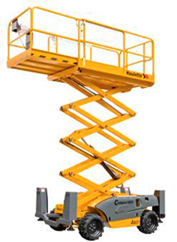 alquilar plataforma elevadora tijera diesel Compact 12DX