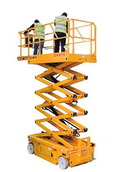 alquilsr plataforma elevadora tijera electrica compact 10