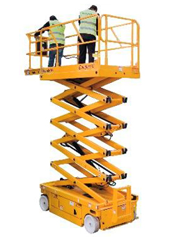 alquiler plataforma elevadora tijera electrica compact 14