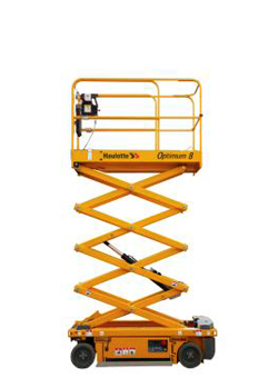 alquilar plataforma elevadora tijera electrica optimun 6