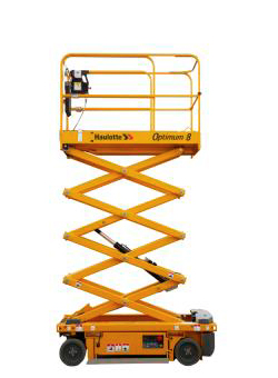 alquilar plataforma elevadora tijera eléctrica optimun 8