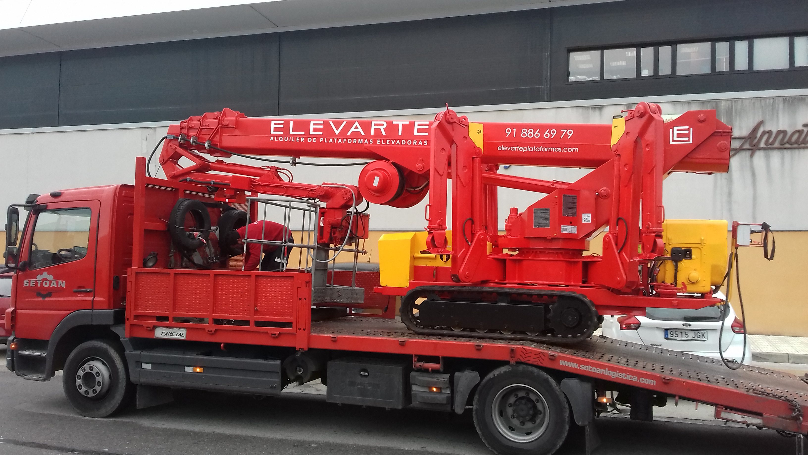 Incorporamos nueva plataforma a nuestro parque de alquiler