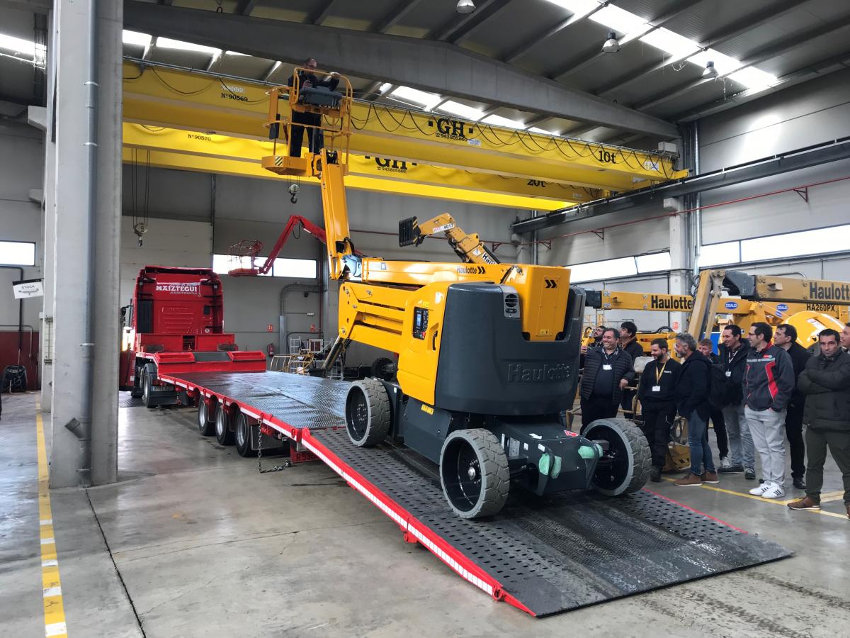 Plataforma Articulada Eléctrica 16 metros Haulotte Sigma 16